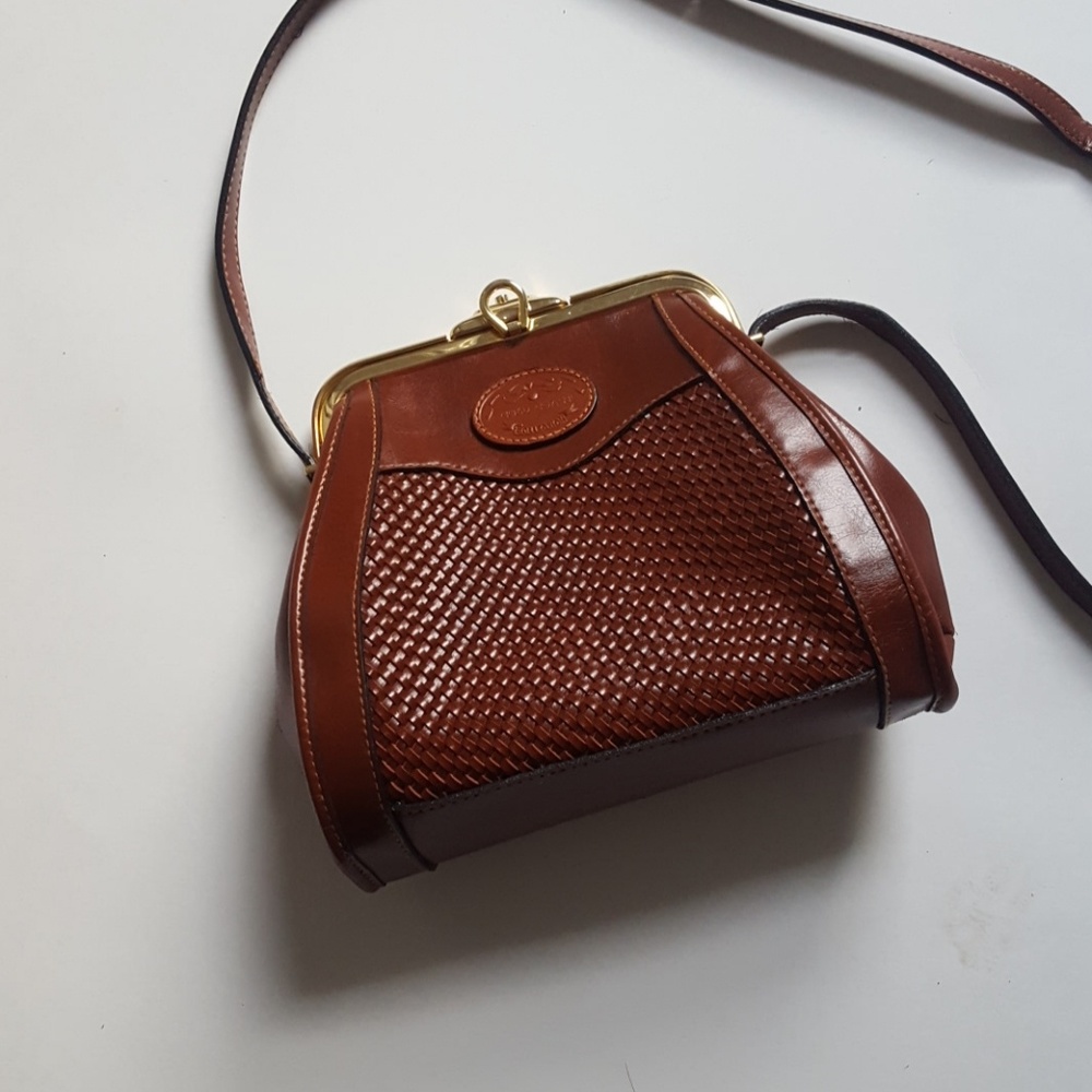 Vintage gold coast cross body purse